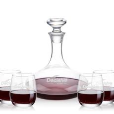 Elliston Decanter & Salem Stemless Wine Set - Corporate Awards