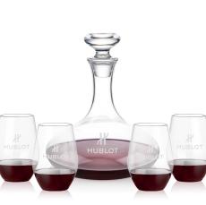 Elliston Decanter & Vale Stemless Wine Set - Corporate Awards
