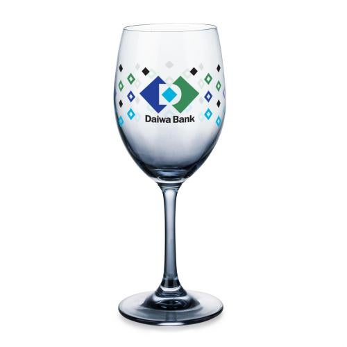 Corporate Recognition Gifts - Etched Barware - Wine Glasses - Soudan Wine Smoke - Full Color