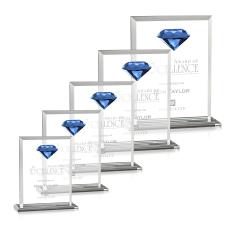Sanford Gemstone Sapphire Crystal Award - Diamond Awards