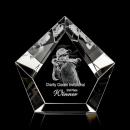 Valecrest 3D Crystal Award