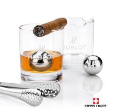 Swiss Force S/S Balls & 2 Veradero OTR - Etched Barware