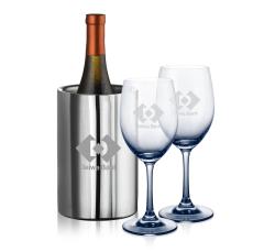 Jacobs Wine Cooler & Soudan Smoke Wine - Etched Barware