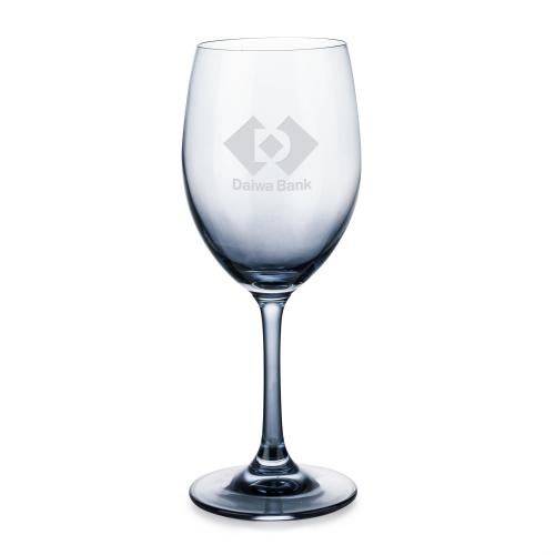 Corporate Recognition Gifts - Etched Barware - Wine Glasses - Soudan Wine Smoke - Deep Etch