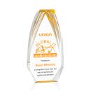 Lantana Full Color Gold Acrylic Award