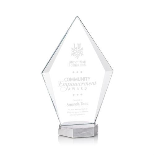 Corporate Awards - Crystal Awards - Ellicott Metal Award