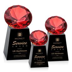 Celestina Black/Ruby Crystal Award - Diamond Awards