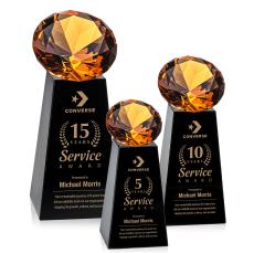 Novita Black/Amber Crystal Award - Award Shapes
