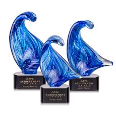 Laguna Abstract / Misc on Paragon Black Glass Award - Modern Awards