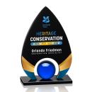 Dangerfield Full Color Black Crystal Award