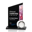 Amarath Full Color Black Peak Crystal Award