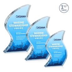 Nexis Full Color Double Sided Abstract / Misc Crystal Award - Newest Additions