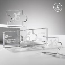 Jigsaw Medium Abstract / Misc Acrylic Award - Employee Awards