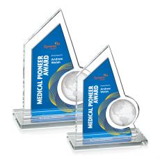 Adalina Full Color Blue Peak Crystal Award - Newest Additions