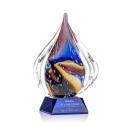 Valentina Blue on Sheffield Base Glass Award