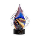 Valentina Black on Marvel Base Glass Award