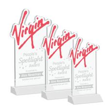 EdgeCraft Rectangle on Mitered - White (via Air) - Newest Additions