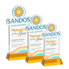 EdgeCraft Rectangle Full Color on Hartford - Amber (Ocean) - Full Color Awards