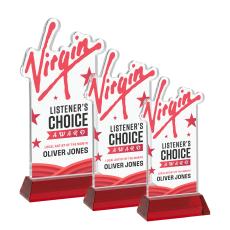 EdgeCraft Rectangle Full Color on Hartford - Red (Ocean) - Full Color Awards