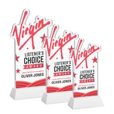 EdgeCraft Rectangle Full Color on Hartford - White (Ocean) - Full Color Awards