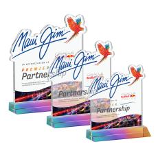 EdgeCraft Square Full Color on Mitered - Prismatic (Ocean) - Full Color Awards