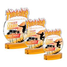 EdgeCraft Round Full Color on Alberton - Amber (via Ocean) - Full Color Awards