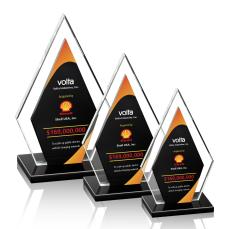 Zarita Full Color Black Crystal Award - Full Color Awards
