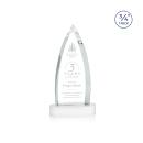 Shildon White on Alberton Base Crystal Award