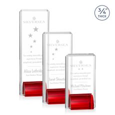 Annapolis Red Rectangle Crystal Award - Newest Additions