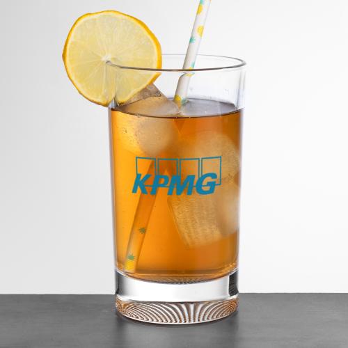 Corporate Recognition Gifts - Etched Barware - Baldwin Hiball - Imprinted