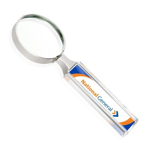 Corporate Recognition Gifts - Crystal Gifts - Full Color Magnifying Glass