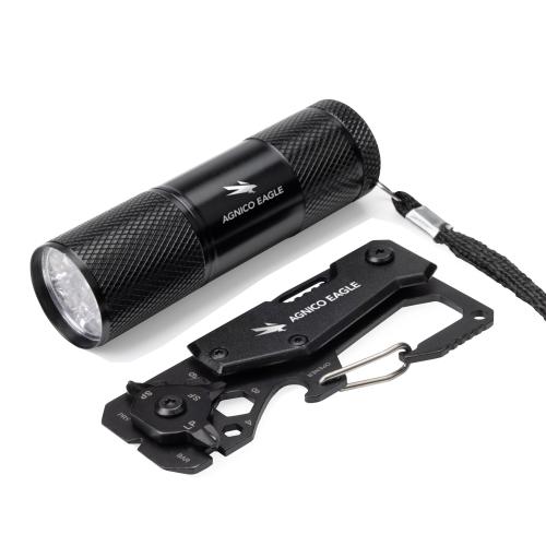 Corporate Recognition Gifts - Executive Gifts - Fawcett Multi-Tool & Flashlight Gift Set