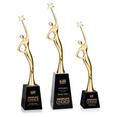 Star Goddess - Gold/Black - Crystal Star Awards