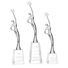 Star Goddess - Silver/Clear - Crystal Star Awards