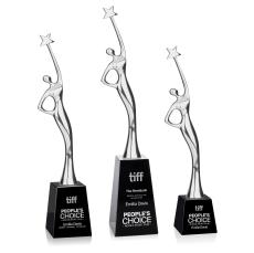 Star Goddess - Silver/Black - Crystal Star Awards