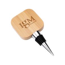 Kirtle Bamboo Bottle Stopper w/Bottle Opener - Newest Additions