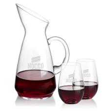 Taroni Carafe & Boston Stemless Wine - Corporate Awards