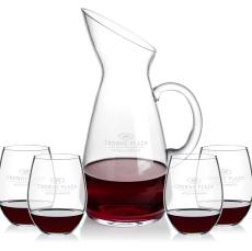 Taroni Carafe & RIEDEL Stemless Wine - Corporate Awards