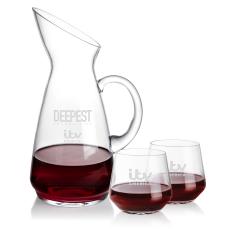 Taroni Carafe & Sturgis Stemless Wine - Corporate Awards
