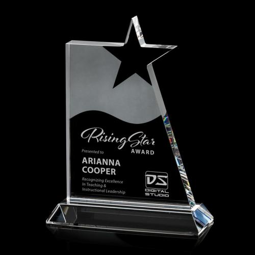 Corporate Awards - Abbotsford Star Star Crystal Award