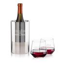 Catania Wine Cooler & Tucson Stemless Wine Set