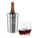 Milano Wine Cooler & Vale Stemless Wine Set