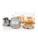 Baldoni Coasters & Heathfield On-the-Rocks Set