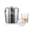 Catania Ice Bucket & Brinkley On-the-Rocks Set