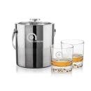 Catania Ice Bucket & Cassidy On-the-Rocks Set
