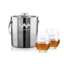 Catania Ice Bucket & Graydon On-the-Rocks Set
