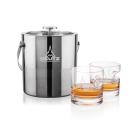 Catania Ice Bucket & Havana On-the-Rocks Set