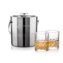 Catania Ice Bucket & Longford On-the-Rocks Set