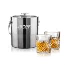 Catania Ice Bucket & Milford On-the-Rocks Set