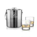 Catania Ice Bucket & Romford On-the-Rocks Set
